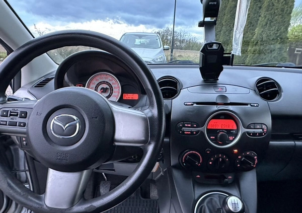 Mazda 2 cena 12900 przebieg: 233000, rok produkcji 2009 z Goleniów małe 497